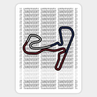 Zandvoort - F1 Track Sticker